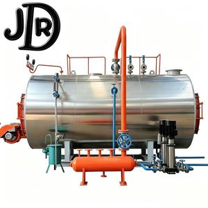 Chaudière industrielle horizontale automatique à gaz méthane de 1 à 20 tonnes en acier inoxydable certifiée ISO JINRUNDA - Product Image 2