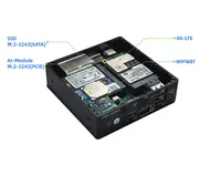 Caja de Computación Edge AI TM-CM3-AIBOX, Rockchip RK3566 NPU, 2GB/4GB RAM, 32GB Almacenamiento para Aceleración de IA, Ubuntu2404 Preinstalado