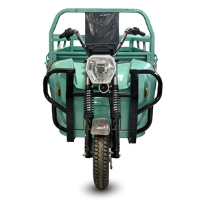 Triciclo Agrícola Eléctrico Práctico Holladay de 2 Plazas y Carrocería Abierta, Capacidad de Carga de 500 kg, 3 Ruedas, Bicicleta Eléctrica de Carga <span class=keywords><strong>Volta</strong></span> para Adultos - Product Image 5
