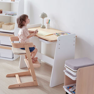 <span class=keywords><strong>Chaise</strong></span> <span class=keywords><strong>haute</strong></span> pour bébé de qualité supérieure, fabriquée en usine, personnalisable, chaises à manger pour bébé, <span class=keywords><strong>chaise</strong></span> <span class=keywords><strong>haute</strong></span> en bois pour enfants, réglable - Product Image 2