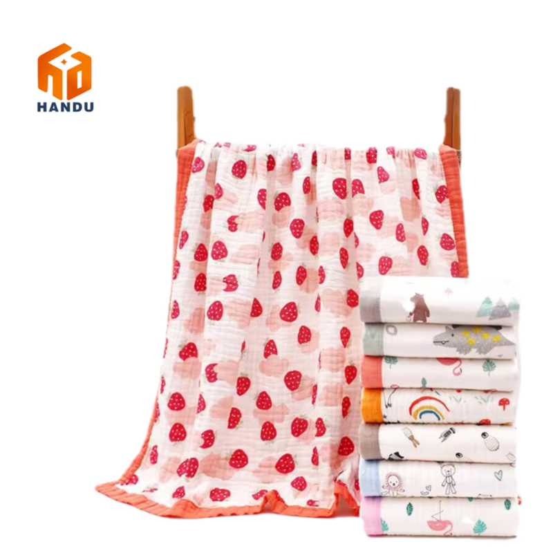Wholesale 100 Cotton Baby Swaddle Blanket