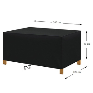 Housse de table imperméable 200x120x80cm en tissu Oxford, housse de protection pour jardin, utilisation en extérieur - Product Image 2