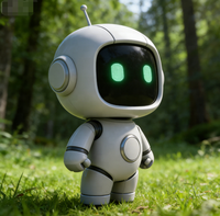 Figurine d'action intelligente en plastique personnalisée, jouet IA, figurines d'action en PVC personnalisées OEM, jouet intelligent, compagnie pour enfant, robot IA