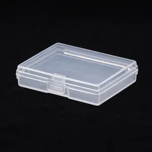 Hoge Transparantie Custom Kleine Clear Plastic Doos Protectors Voor Opslag Verpakking Met Deksel Te Koop