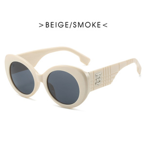 Lunettes de soleil de marque célèbre pour femmes Pare-soleil surdimensionnés à la mode Lunettes de soleil avec logo personnalisé - Product Image 5