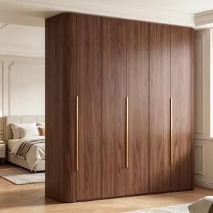 Fabricante Chino, Venta Directa al por Mayor, Armario de Dormitorio Moderno de Alta Calidad, Fácil de Montar, Muebles para Villa - Product Image 2