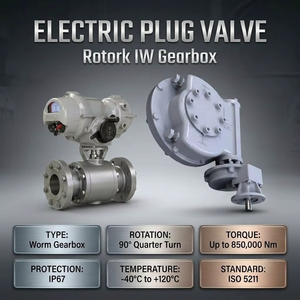 เกียร์ควอเตอร์เทิร์นแบบใหม่เอี่ยม IW5 IR1 พร้อมปลั๊กเกียร์แบบหนอน - Product Image 3