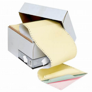 Papier d'imprimante autocopiant Cfb de haute qualité 60g 70g 80g papier autocopiant Ncr autocopiant pour <span class=keywords><strong>facture</strong></span> - Product Image 1