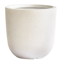 Jardinière verticale créative nordique en gros, Pot en Fiber d'argile, décoration de jardin, grands Pots de fleurs en ciment et jardinières