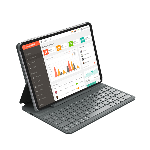 Original Tablet 10.2 Keyboard  Leather Case for iPad  Wireless Bt Connect Magic Keyboard With Strong Magnet and Glass Touchpad Wholesale OEM/ODM/Private Label