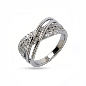 <b>CUSTOM</b> SILVER 10K/14K/18 SOLID GOLD CLASSIC LAB GROWN CVD IGI VVS-VS QUALITY BRILLIANT CUT UNISEX PRONG SETTING ENGAGEMENT <b>RING</b> - Product Image 1