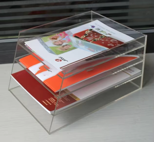 Organisateur <span class=keywords><strong>de</strong></span> fichiers <span class=keywords><strong>de</strong></span> <span class=keywords><strong>bureau</strong></span> acrylique Offre Spéciale utile/<span class=keywords><strong>trieur</strong></span> <span class=keywords><strong>de</strong></span> fichiers en plexiglas - Product Image 2
