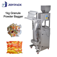 Machine d'emballage verticale N-1000 1kg, ensacheuse de granulés et de poudres 10-999g pour café, céréales, aliments secs, petites usines