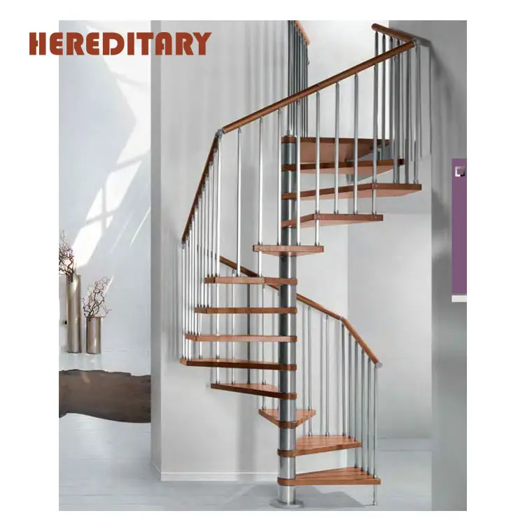 Современный американский дизайн лестницы, сборная стальная деревянная лестница, чердак, лестница