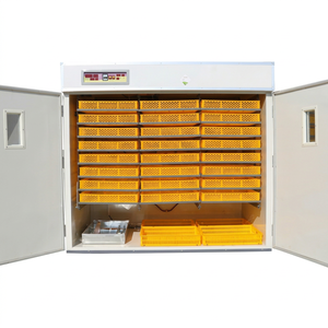 Incubateur d'œufs automatique à haute productivité en PP pour poulets, oies, émeus, autruches avec température et humidité contrôlées, 110V/220V-240V, Nouveau - Product Image 1