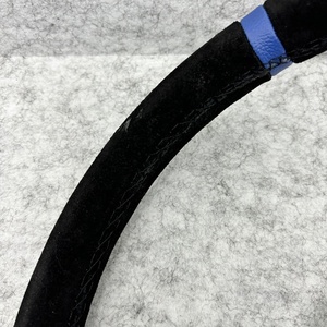 พวงมาลัยรถแข่ง JDM แบบปรับแต่งได้ วัสดุหนังกลับสากล ความลึก 9 ซม. - Product Image 5