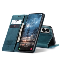 Caseme 0flip PU مع محفظة مغناطيسية ، 13 واقية لسامسونج غالاكسي S25 Edge S25 Ultra