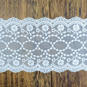 9,3 CM Yumuşak Çiçek Desenli Naylon/Pamuk Tül Dantel Süsleme Kız Çocuk Elbisesi İçin - Product Image 4