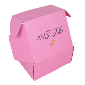 <span class=keywords><strong>Cajas</strong></span> de Embalaje de Cartón Corrugado Resistentes, Color Rosa, con Logotipo Personalizado, <span class=keywords><strong>para</strong></span> Envíos de Ropa, Cosméticos y Artículos de Moda - Product Image 6