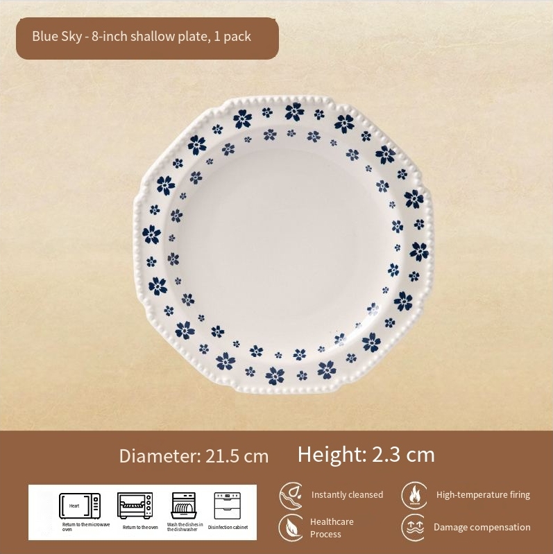 Assiette de 8,3 pouces