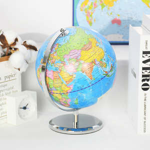 <span class=keywords><strong>Globo</strong></span> Terrestre Girevole a 360 Gradi, <span class=keywords><strong>Globo</strong></span> Amministrativo Blu per Decorazione Scrivania, Regalo per Ragazzi, Strumento Educativo - Product Image 3