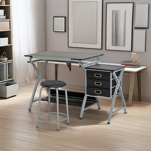 <span class=keywords><strong>Table</strong></span> à <span class=keywords><strong>dessin</strong></span> réglable en hauteur et en angle <span class=keywords><strong>Table</strong></span> de bureau d'art <span class=keywords><strong>Table</strong></span> d'artisanat d'art - Product Image 1