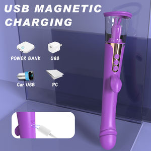 Neu eingetroffen: Vibrations-<span class=keywords><strong>Masturbator</strong></span> für Frauen aus medizinischem Silikon – Hochwertiges Sexspielzeug für Zungenlecken, Saugen und Einführen - Product Image 5