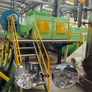 Usine de tri des déchets solides de construction et municipaux |   Équipement de broyage, de déchiquetage, de criblage et de recyclage des déchets - Product Image 1