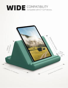 Support de tablette Lamicall PL02 pour bureau à domicile, support de genoux souple, coussin de lit, support avec poche latérale pour <span class=keywords><strong>liseuse</strong></span> électronique et téléphone - Product Image 5