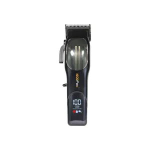 KooFex Professional Barber Clipper LCD Display Cordless 12000 RPM BLDC Hair Clipper Trimmer For Men