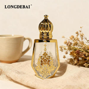 Perfume Attar en Roll-on, Aceite Esencial, 15 ml, Botella de Vidrio Recargable con Recubrimiento UV, Estilo Árabe, Dubai - Product Image 3