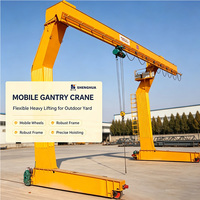 Grue portique monopoutre de type L de 5 à 32 tonnes, conception spéciale pour le levage d'équipements extérieurs en cour