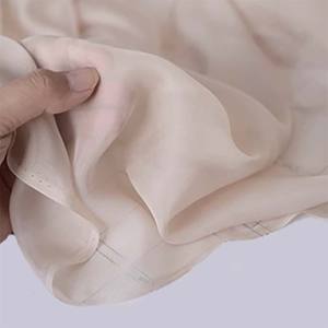 قماش شيفون حريري 5.5 مم 100 ٪ قماش تول حريري خفيف يتدفق من خلال الشاش - Product Image 1