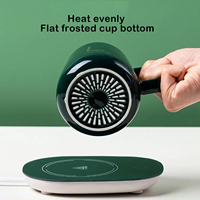 Tasse Intelligente en Céramique à Température Contrôlée, Chauffage Automatique, Chauffe-Tasse Électrique et Support Thermostatique pour Café