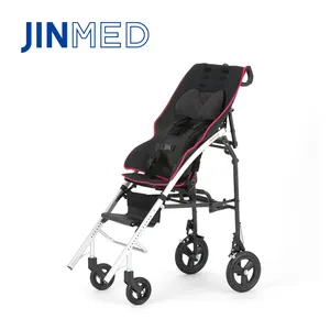 Prezzo di fabbrica sedia a rotelle per bambini ISO passato inclinabile 180 gradi passeggino per esigenze speciali per bambini disabili