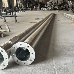 Poste de Fibra Óptica de Acero Galvanizado de 8m, 10m, 12m, 14m <span class=keywords><strong>para</strong></span> Expansión de Red FTTH, Venta de Fábrica - Product Image 1