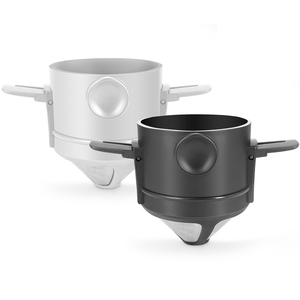 แก้วกรองกาแฟพกพาแบบพับได้สองชั้น ทำจากสแตนเลส 304 สำหรับขายส่ง - Product Image 1