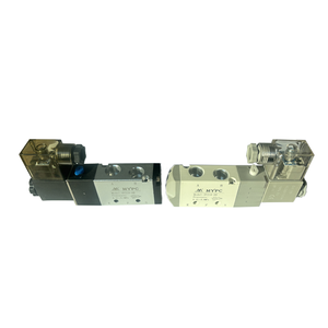 Vanne solénoïde <span class=keywords><strong>pneumatique</strong></span> électrique 5 voies 2 positions DC24V 4V210-08, vannes de commande d'air - Product Image 2