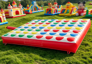 Jeu de Tic Tac Toe gonflable pour adultes avec 9 ballons de <span class=keywords><strong>basket</strong></span> pour les jeux de carnaval en plein air - Product Image 2