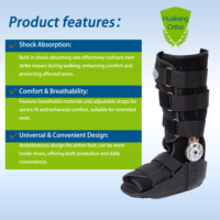 ROM Walker Boot Brace avec Airbag pour fracture de jambe