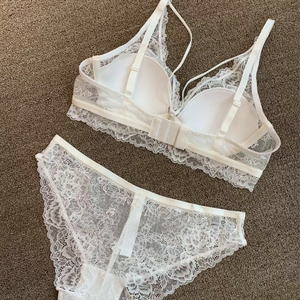 Ensemble de soutien-gorge en dentelle sexy pour un usage quotidien, ensembles de soutien-gorge et culottes, sous-vêtements pour femmes, soutien-gorge et culottes - Product Image 5