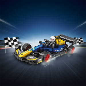 Ensemble de construction de voitures de course, 203 pièces, blocs de construction pour enfants de 6 ans et plus - Product Image 1