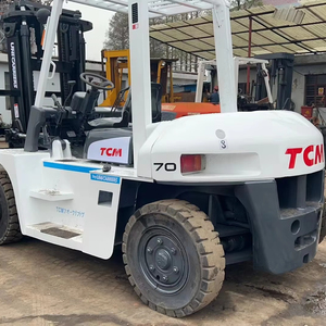 Chariot élévateur TCM d'occasion de haute qualité, 7 tonnes, modèle FD70, fabriqué au Japon, chariot élévateur diesel TCM 7 tonnes, vente chaude - Product Image 1
