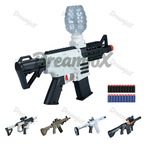 DreamjoX MSD0113A Arminha <span class=keywords><strong>De</strong></span> Bolinha Bolas <span class=keywords><strong>De</strong></span> <span class=keywords><strong>Gel</strong></span> Juguetes <span class=keywords><strong>De</strong></span> Agua <span class=keywords><strong>Pistola</strong></span> Eléctrica Bomba Automática X Blaster Piezas Balas 7-8mm - Product Image 2