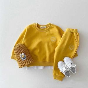 Vêtements pour enfants style mode automne-hiver, ensembles deux pièces en pur coton, ensemble de vêtements pour bébé - Product Image 4