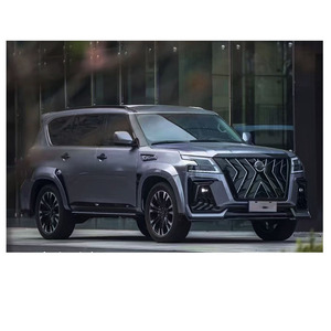 Bộ body kit Nissan Patrol 2010-2019 Y62 nâng cấp 2020: Cản trước, đèn pha, nắp capo, chắn bùn, nắp cốp sau, phụ tùng cũ và mới - Product Image 6