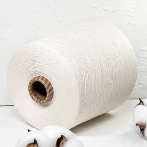 GOTS OE 21S/1 Turkey Cotton Open End Spun 100% Raw Knitting Combed Organic Cotton Yarn