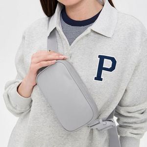 Riñonera Casual de Nylon con Letras para Mujer y Hombre, Bolsos Deportivos Personalizables DIY, Riñonera Cruzada con Cremallera para Viajes al Aire Libre, Portátil e Impermeable - Product Image 1