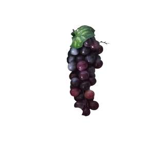 Bouquets <span class=keywords><strong>de</strong></span> raisins artificiels <span class=keywords><strong>en</strong></span> <span class=keywords><strong>plastique</strong></span>, fruits et légumes simulés, bouquets <span class=keywords><strong>de</strong></span> raisins <span class=keywords><strong>en</strong></span> caoutchouc, ornements végétaux feuillus, articles décoratifs - Product Image 4