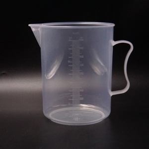 บีกเกอร์พลาสติกใสเกรดอาหารขนาด1000มล. สำหรับใช้ในห้องปฏิบัติการ - Product Image 5
